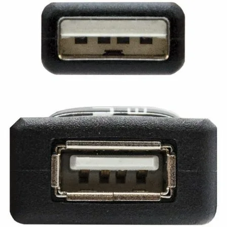 Cable Alargador USB 2.0 Nanocable 10.01.0213/ USB Macho - USB Hembra/ 15m/ Negro - Imagen 9