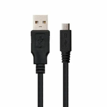 Cable USB 2.0 Nanocable 10.01.0500/ USB Macho - MicroUSB Macho/ 80cm/ Negro - Imagen 8