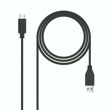 Cable USB 3.1 Tipo-C Nanocable 10.01.4001-L150/ USB Tipo-C Macho - USB Macho/ 10Gbps/ 1.5m/ Negro - Imagen 3