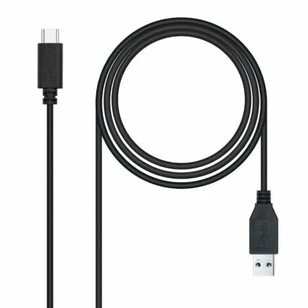 Cable USB 3.1 Tipo-C Nanocable 10.01.4002/ USB Tipo-C Macho - USB Macho/ 10Gbps/ 2m/ Negro - Imagen 7
