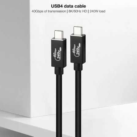 Cable USB 4.0 Nanocable 10.01.5002/ USB Tipo-C Macho - USB Tipo-C Macho/ Hasta 240W/ 40Gbps/ 1.8m/ Negro - Imagen 8