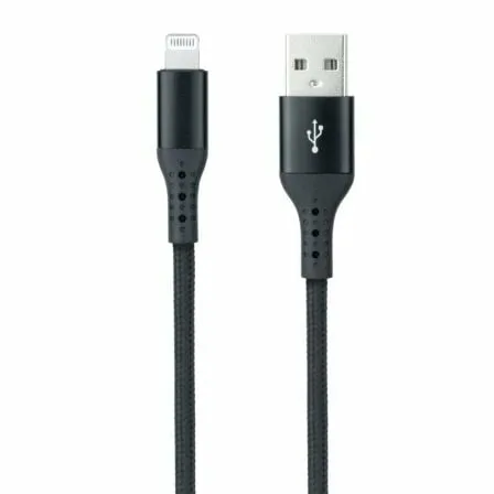 Cable USB 2.0 Lightning Nanocable 10.10.0401-COBK/ USB Macho - Lightning Macho/ 1m/ Negro - Imagen 7