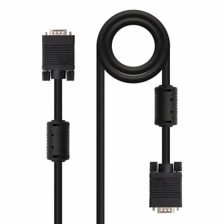 Cable SVGA Nanocable 10.15.0103/ VGA Macho - VGA Macho/ 3m/ Negro - Imagen 7