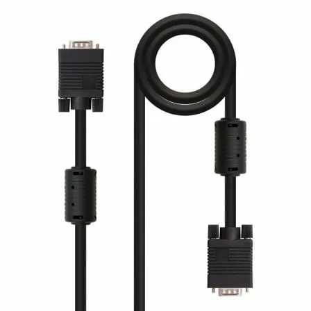 Cable SVGA Nanocable 10.15.0115/ VGA Macho - VGA Macho/ 15m/ Negro - Imagen 7