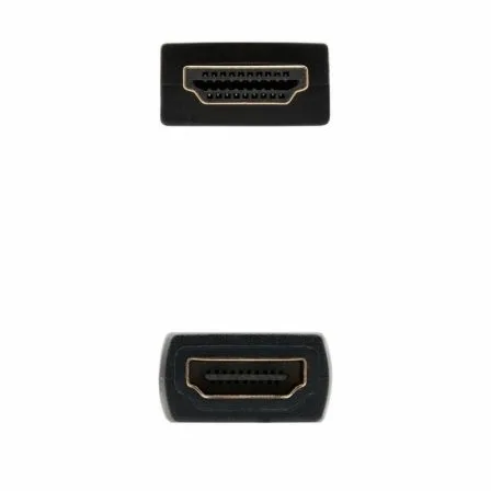 Cable Alargador HDMI Nanocable 10.15.1012/ HDMI Macho - HDMI Hembra/ 2m/ Negro - Imagen 9