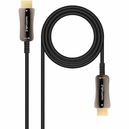 Cable HDMI 2.1 AOC 8K Nanocable 10.15.2120/ HDMI Macho - HDMI Macho/ 20m/ Negro - Imagen 7