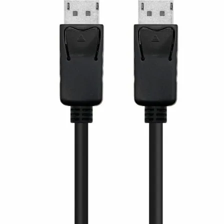 Cable DisplayPort 1.4 8K Nanocable 10.15.2803/ DisplayPort Macho - DisplayPort Macho/ 3m/ Certificado/ Negro - Imagen 5