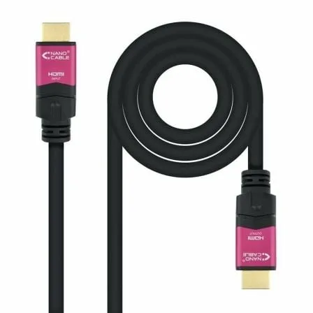 Cable HDMI 2.0 4K Nanocable 10.15.3725/ HDMI Macho - HDMI Macho/ 25m/ Negro - Imagen 7