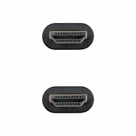 Cable HDMI 2.0 4K CCS Nanocable 10.15.3900/ HDMI Macho - HDMI Macho/ 50cm/ Negro - Imagen 9