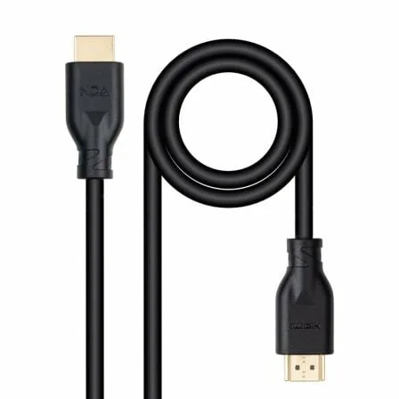 Cable HDMI 2.0 4K CCS Nanocable 10.15.3903/ HDMI Macho - HDMI Macho/ 3m/ Negro - Imagen 7
