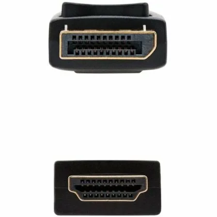 Cable DisplayPort Nanocable 10.15.4305/ DisplayPort Macho - HDMI Macho/ 5m/ Negro - Imagen 9