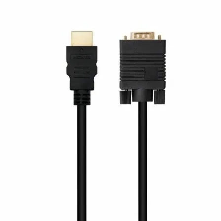 Cable Conversor Nanocable 10.15.4348/ HDMI Macho - VGA Macho/ 1.8m/ Negro - Imagen 8