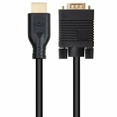 Cable Conversor Nanocable 10.15.4602/ VGA Macho - HDMI 8K Macho/ 1.8m/ Negro - Imagen 5