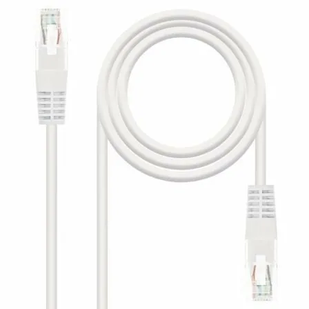 Cable de Red RJ45 UTP Nanocable 10.20.0400-L30 Cat.6/ 30cm/ Blanco - Imagen 5