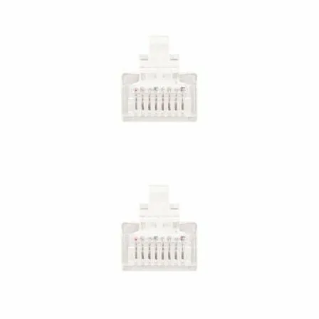 Cable de Red RJ45 UTP Nanocable 10.20.0401-W Cat.6/ 1m/ Blanco - Imagen 9