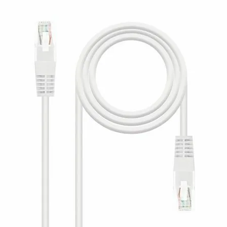 Cable de Red RJ45 UTP Nanocable 10.20.0402-W Cat.6/ 2m/ Blanco - Imagen 8