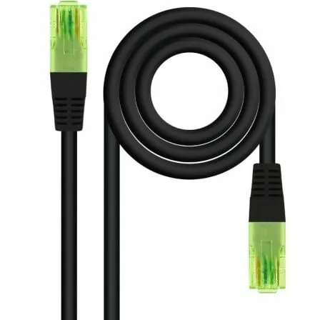Cable de Red RJ45 UTP Nanocable 10.20.1410-BK Cat.6/ 10m/ Negro - Imagen 4