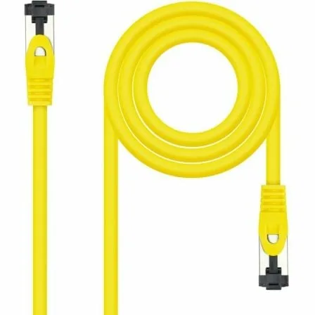 Cable de Red RJ45 SSTP Nanocable 10.20.2001-Y Cat.8.1/ 1m/ Amarillo - Imagen 3