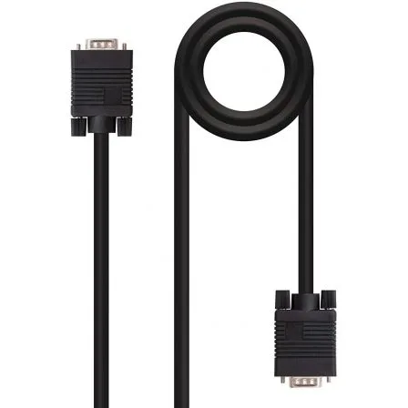 Cable SVGA Nanocable 10.15.1303/ VGA Macho - VGA Macho/ 3m/ Negro - Imagen 8