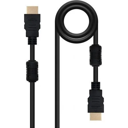 Cable HDMI 1.4 Nanocable 10.15.1810/ HDMI Macho - HDMI Macho/ 10m/ Negro - Imagen 9