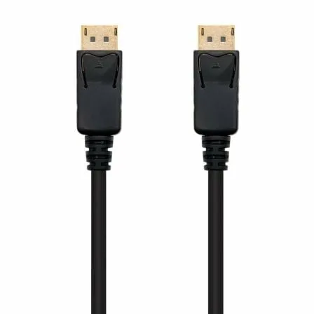 Cable DisplayPort 1.2 4K Nanocable 10.15.2300/ DisplayPort Macho - DisplayPort Macho/ 50cm/ Negro - Imagen 7
