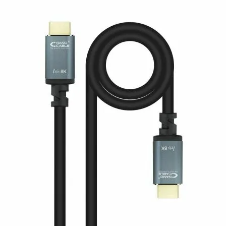 Cable HDMI 2.1 8K Nanocable 10.15.8001/ HDMI Macho - HDMI Macho/ 1m/ Negro - Imagen 8