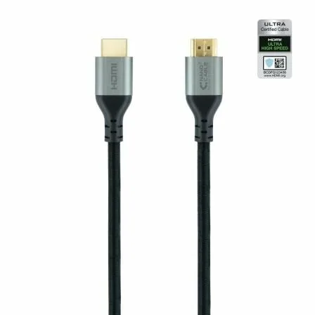 Cable HDMI 2.1 8K Nanocable 10.15.8101-L150/ HDMI Macho - HDMI Macho/ 1.5m/ Certificado/ Negro - Imagen 7