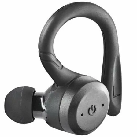 Auriculares Deportivos Bluetooth NGS Ártica Jogger con estuche de carga/ Autonomía 10h/ Negros - Imagen 9
