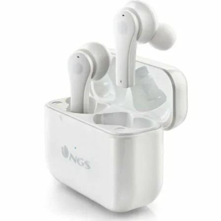 Auriculares Bluetooth NGS Ártica Bloom con estuche de carga/ Autonomía 6h/ Blancos - Imagen 7