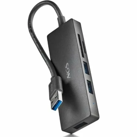 Hub USB NGS IHUB READER/ 3xUSB 3.0/ 1xLector de Tarjetas - Imagen 7