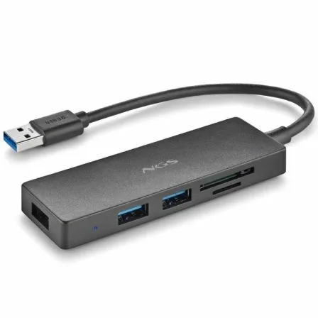 Hub USB NGS IHUB READER/ 3xUSB 3.0/ 1xLector de Tarjetas - Imagen 8