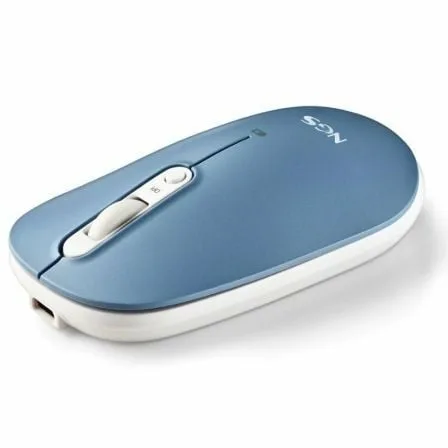 Ratón Inalámbrico por Bluetooth NGS Shell-RB/ Batería recargable/ Hasta 1600 DPI/ Azul/ Blanco/ Rosa - Imagen 9