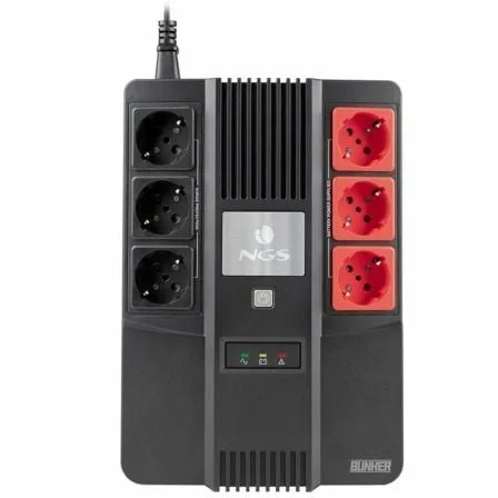 SAI Offline NGS Fortress Bunker/ 600VA-360W/ 6 Salidas/ Formato Bloque - Imagen 7