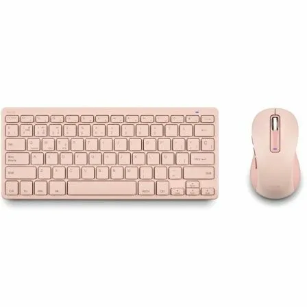 Teclado y Ratón Inalámbricos NGS Fantasy Kit Pink/ Rosa - Imagen 3