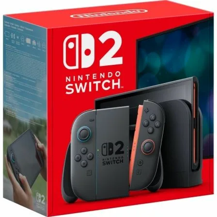 Nintendo Switch 2/ Incluye base/ Incluye 2 Mandos Joy-Con/ Incluye 2 Correas - Imagen 4