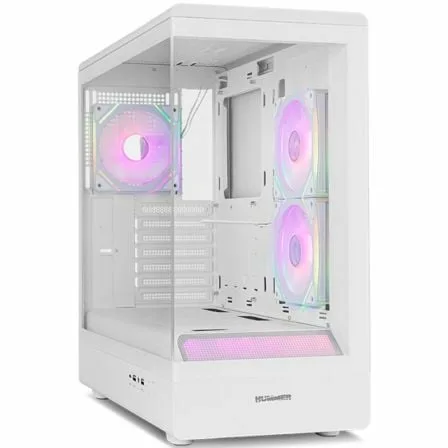 Caja Gaming Semitorre Nox Hummer SIGNAL/ Blanca - Imagen 4