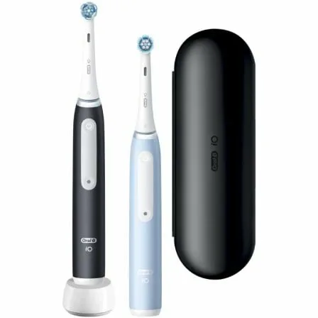 Cepillo Dental Oral-B Duplo iO 3/ Azul y Negro - Imagen 2