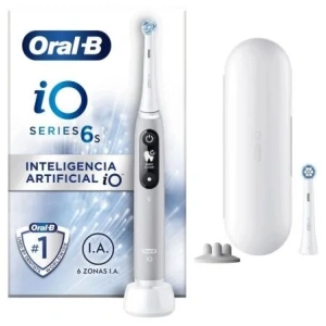 Cepillo Dental Oral-B iO Serie 6S/ Incluye 2 Recambios/ Gris
