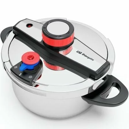 Olla a Presión Orbegozo HP 4200/ 4L/ Acero Inoxidable/ Apta para Inducción - Imagen 5