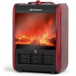 Chimenea Eléctrica Orbegozo CM 9015/ 2 niveles de potencia/ 750W-1500W