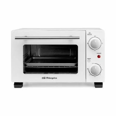 Horno de Sobremesa Orbegozo HO 975/ 800W/ Capacidad 10L/ Blanco - Imagen 9