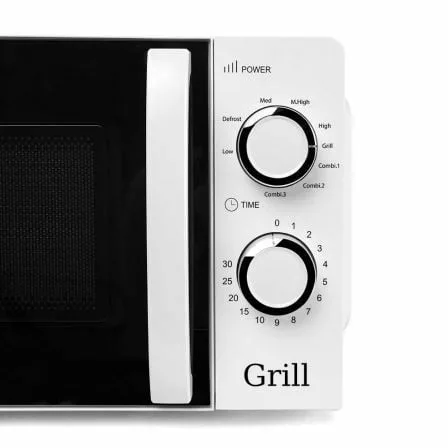Microondas Orbegozo MIG 2130/ 700W/ Capacidad 20L/ Función Grill/ Blanco - Imagen 8