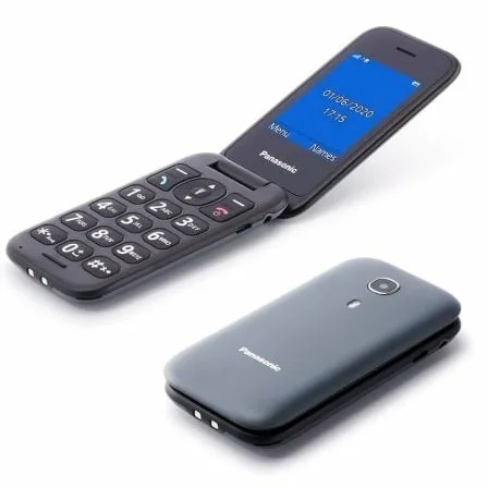 Teléfono Móvil Panasonic KX-TU400EXG para Personas Mayores/ Gris - Imagen 3