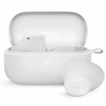 Auriculares Bluetooth Philips TAT2149 con estuche de carga/ Autonomía 6h/ Blancos - Imagen 5