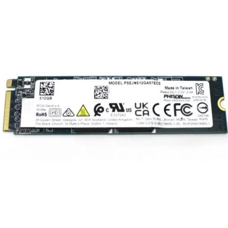 Disco SSD Phison PSENN512GA87QC0 512GB/ M.2 2280 PCIe Gen4/ Full Capacity - Imagen 3
