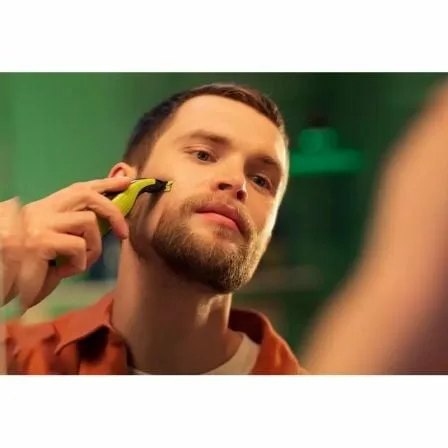 Cortabarbas Philips Oneblade QP2724/10/ con Batería/ 3 Accesorios - Imagen 8