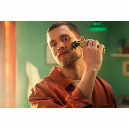 Cortabarbas Philips Oneblade QP2724/10/ con Batería/ 3 Accesorios - Imagen 9