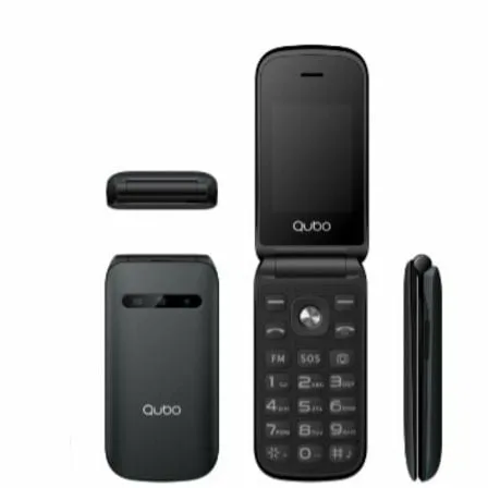 Teléfono Móvil Qubo X-209 4G para Personas Mayores/ Negro - Imagen 6