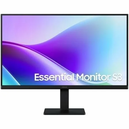 Monitor Profesional Samsung Essential Monitor S3 S24F320GAU/ 24"/ Full HD/ Negro - Imagen 4