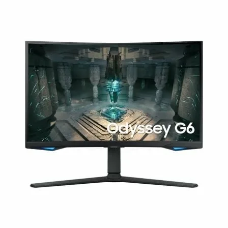 Smart Monitor Gaming Curvo Samsung Odyssey G6 S27BG650EU 27"/ QHD/ 1ms/ 240Hz/ VA/ Multimedia/ Regulable en altura/ Smart TV/ Negro - Imagen 7